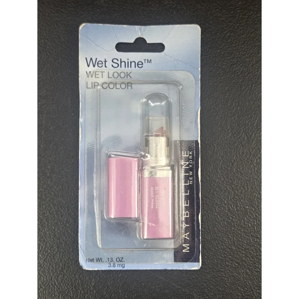 Maybelline‎ Wet Shine Diamonds Lipstick, 130 Wine Shine
